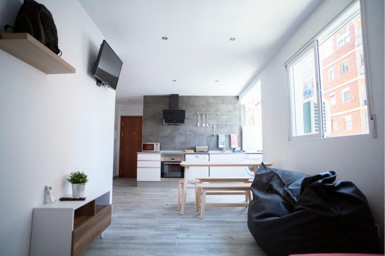 Apartamento Piso De Diseño A 5 Min Andando De La Playa Valencia Exterior foto